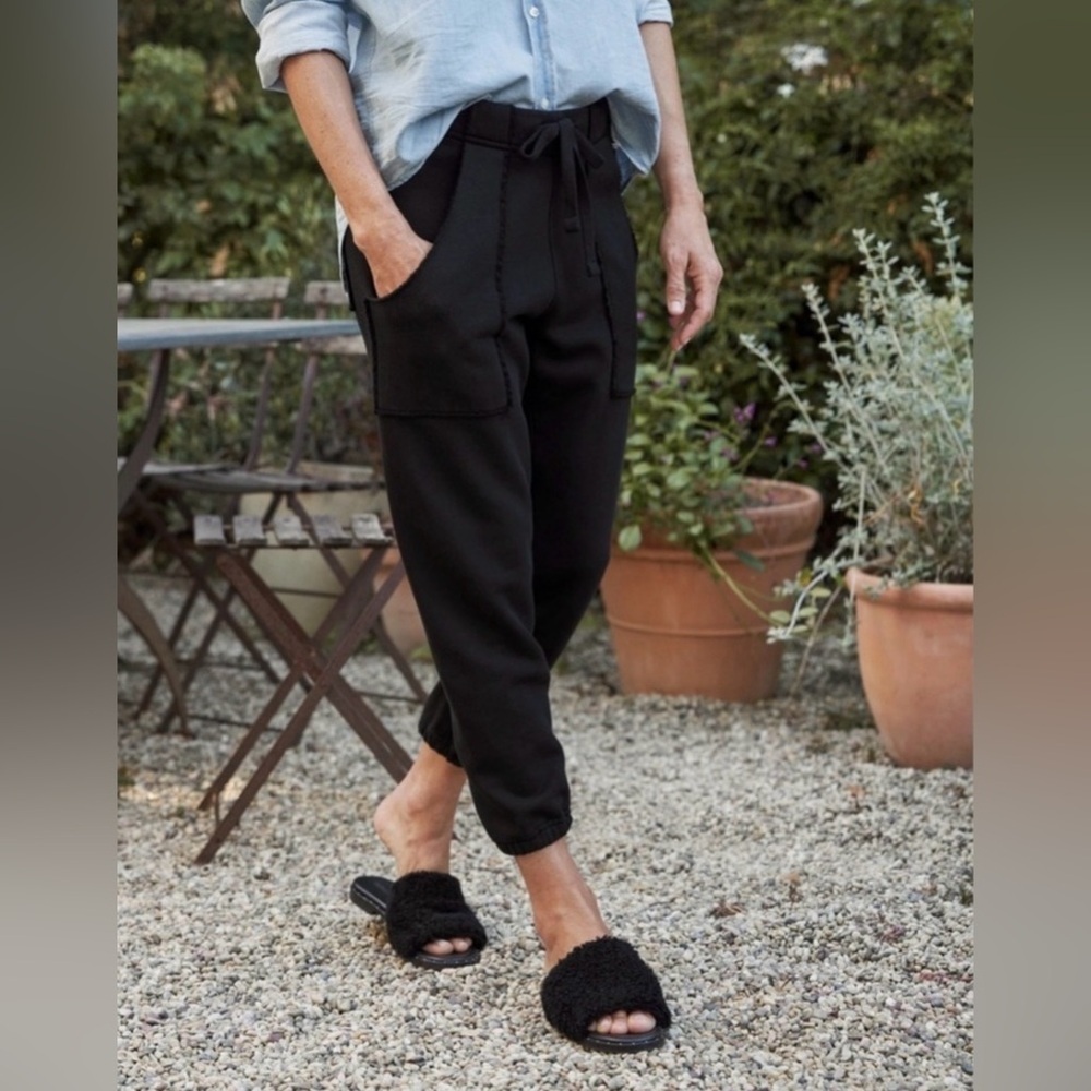 Frank & Eileen Eamon Jogger Sweatpant in Black Size S